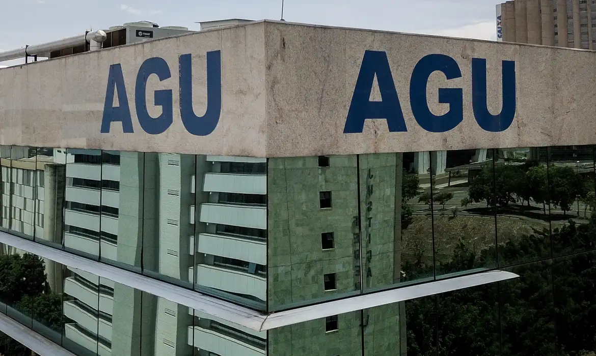 Fachada da Advocacia-Geral da União em Brasília